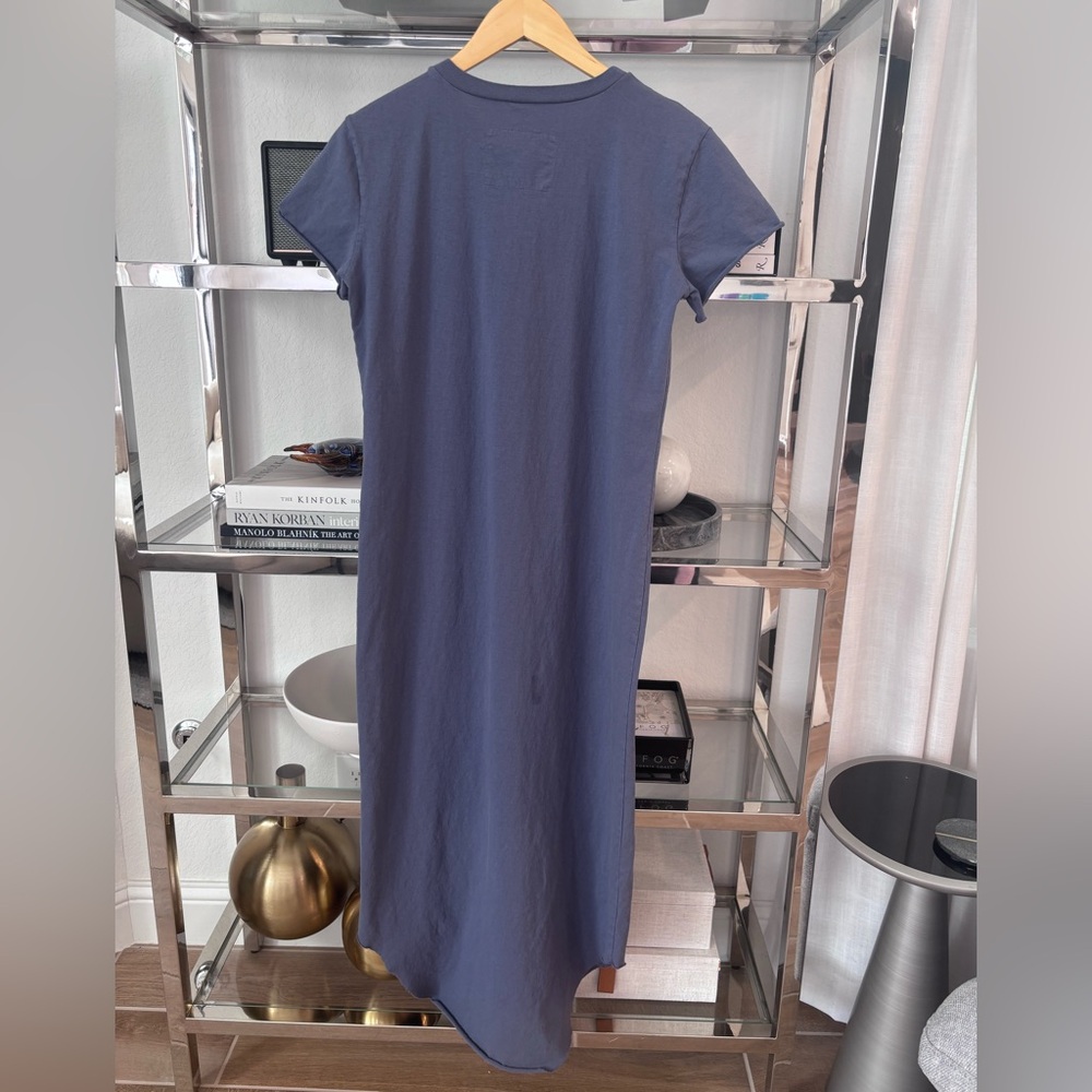 Frank & Eileen Perfect Tee Dress In Jean Medium - Picture 4 of 6